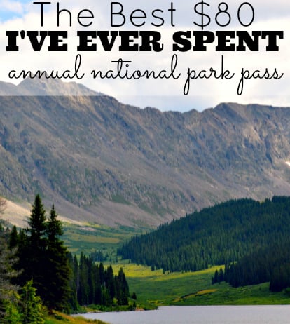 The Best $80 I’ve Ever Spent - America the Beautiful Annual Park Pass Mountain Picture