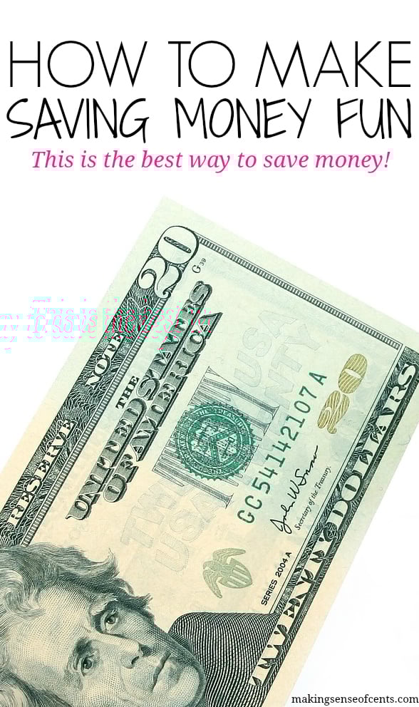 How To Make Saving Money Fun - This Is The BEST Way To Save Money