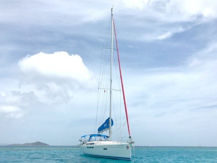 We went on a 10 day sailing charter about the British Virgin Islands and it was AMAZING! This bareboat charter with Sunsail in the BVIs is something I definitely recommend doing.