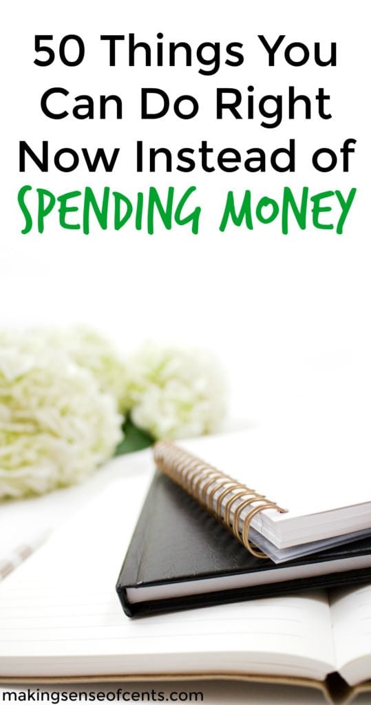 When many people are bored, usually they resort to spending money. However, with this list, you'll see that there are other things to do than just spending money!