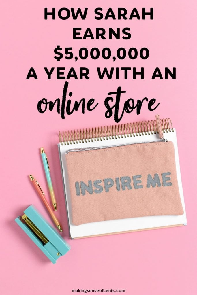How Sarah Earns $5,000,000 A Year With Shopify #howtostartanonlinestore #makeextramoney