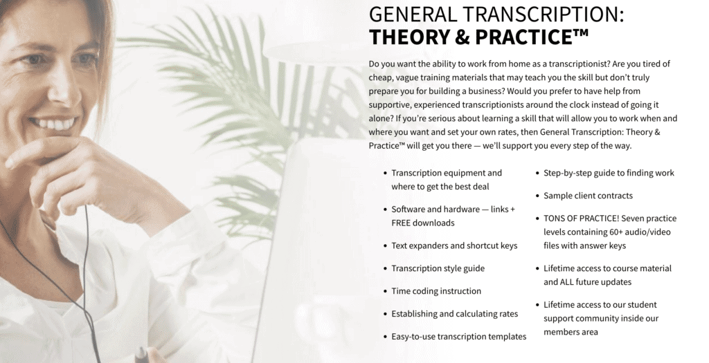 General Transcription course